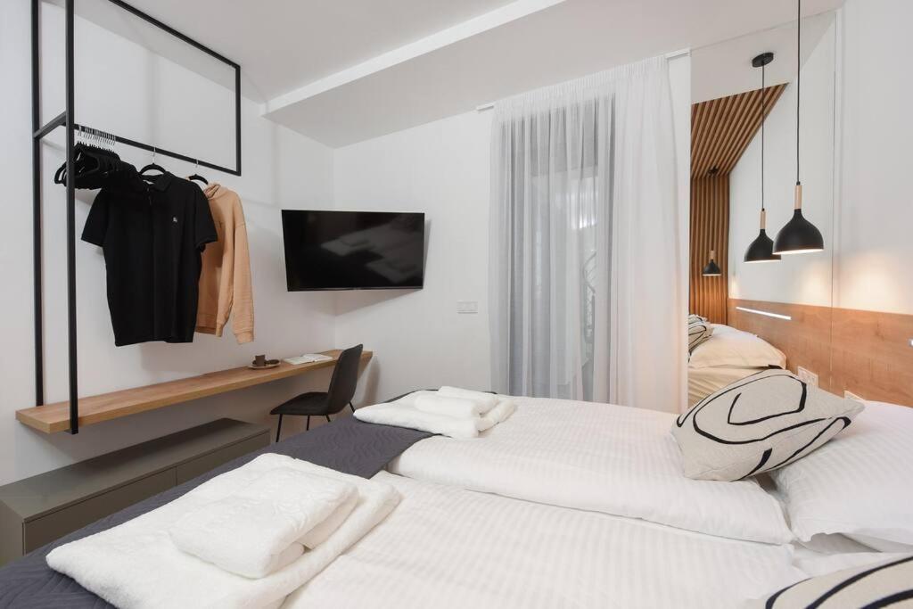 Fux Penthouse Whirlpool Meerblick Zadar Exteriör bild