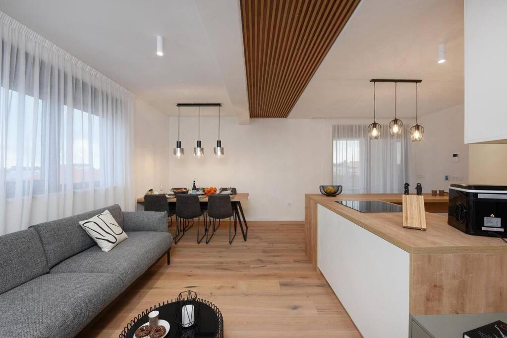 Fux Penthouse Whirlpool Meerblick Zadar Exteriör bild