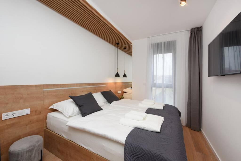 Fux Penthouse Whirlpool Meerblick Zadar Exteriör bild